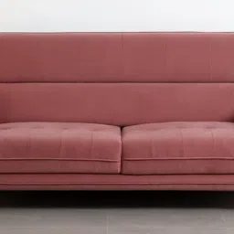 star india Royal Fabric 3 Seater Sofa in Pink Colour image 1