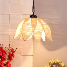 tu casa Natural Bamboo Hanging Light image 1