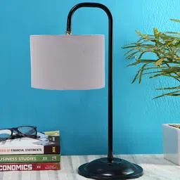 new era Daffodil Grey Study Lamp With Iron Base image 2