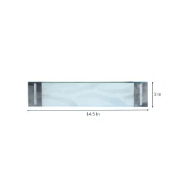 tu casa Oldie Glass Flush Mount Wall Light (Silver) image 4