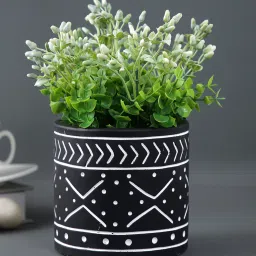 Black & White Ceramic Planter by Tayhaa image 1