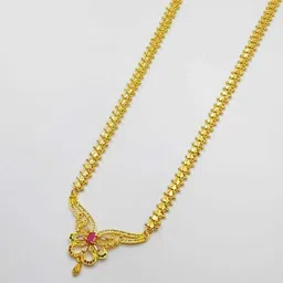 Princy Enterprise Gold-Plated Brass Necklace-picture-21