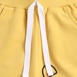 LITTLE NINJA Boys Printed Round Neck Pure Cotton Sweatshirt With Joggers image 4