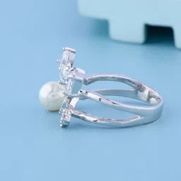 GC PREMIUM JEWELLERY Cubic Zirconia-Studded Finger Ring image 5