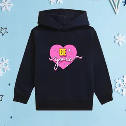 NUSYL Girls Printed Hooded Sweatshirt-picture-41
