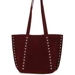 StyleCast x Revolte Suede Structured Tote Bag-picture-17