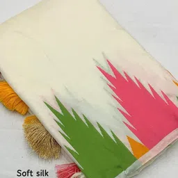 CaniBani Zari Silk Blend Handloom Banarasi Saree image 4