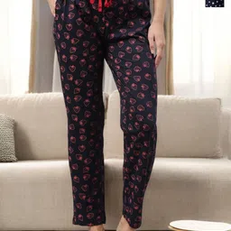 Kryptic Pack Of 2 Printed Pure Cotton Relaxed-Fit Lounge Pants-image-42