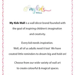 My Kids Wall 8 Pieces Black & Brown UV Printed Wall Sticker image 4
