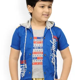 BAESD Boys Typography Printed Cotton Casual Shirt-picture-30