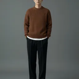 HERE&NOW Men Ribbed Pullover-picture-33