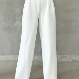 Next One Women Smart Loose Fit High-Rise Easy Wash Pleated Trousers-picture-7