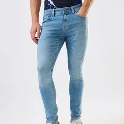 SPYKAR Men Slim Fit Low-Rise Low Distress Jeans-picture-21