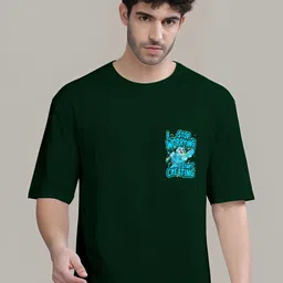 Kushi Flyer Men Graphic Printed Round Neck Relaxed Fit T-shirt-picture-56
