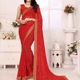 sareyavella Bandhani Printed Saree-picture-15