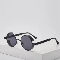 HAYDEN haiza Unisex Round Sunglasses with UV Protected Lens-picture-22