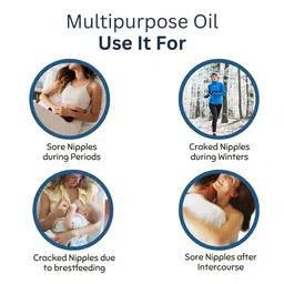 Coco Crush Nipple Soothing Massage Oil With Almond & Vitamin E 100 ml image 2