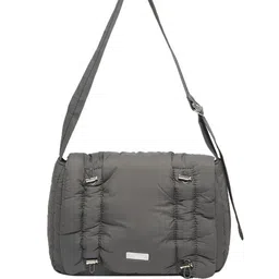 StyleCast x Revolte Bucket Sling Bag with Applique image 2