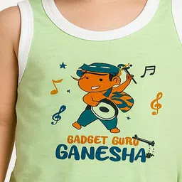 Cortica Pack of 6 Unisex Baby Cotton Printed Vests image 2