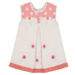 ShopperTree Girls Floral Printed A-Line Dress-image-3