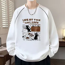 HERE&NOW Men Printed Sweatshirt-picture-23