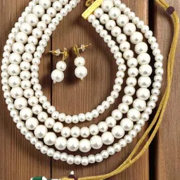 BFC - BUY FOR CHANGE Gold-Plated Pearls Alloy Necklace-picture-13