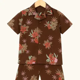 YK Boys Printed Shirt with Shorts-picture-56