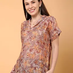 Tamiska By Narendra Kumar Women Floral Print Top-picture-15