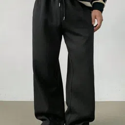THE BEETEL HOUSE Men Relaxed Loose Fit Easy Wash Trousers-picture-37