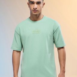 Technosport Typography Printed Anti Static Relaxed Fit T-Shirt-picture-45