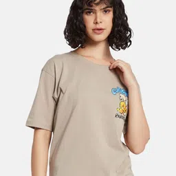 METTLE Women Printed T-shirt-image-78