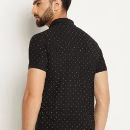 OGEN Men Printed Polo Collar Pockets T-shirt image 2