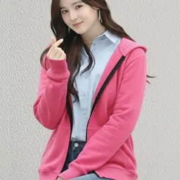 Kasendra Women Fleece Open Front Jacket-picture-28