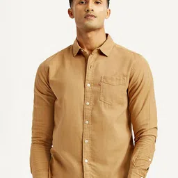 Levis Spread Collar Slim Fit Cotton Shirt-picture-37