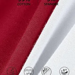 EMBATA Women Pink Solid Cotton & Spandex Camisole Slip With Adjustable Straps image 3