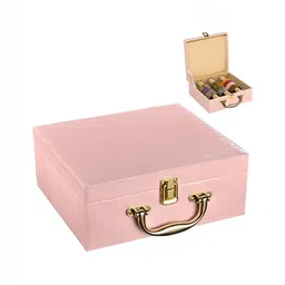 Aura Pink Set of 1 Regular Jewellery Organiser Organisers image 3