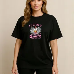 Anikmart Women Printed Pure Cotton T-shirt-picture-32