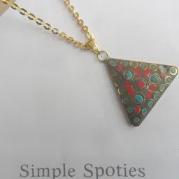 Beadworks Gold-Plated Alloy Pendant-picture-30