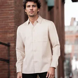 Celio Men Classic Opaque Casual Shirt-image-60