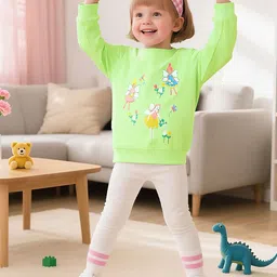 INCLUD Girls Graphic Embroidered Round Neck Long Sleeve Pullover Sweatshirt-picture-27