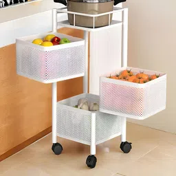 Myntra Elegant Homes White Set of 1 Regular Multi-Utility Organisers-picture-16