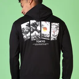 V-Mart Men Printed Hooded Sweatshirt-picture-32