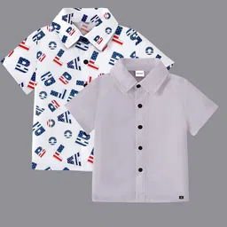 BAESD Boys Classic Opaque Formal Shirt-picture-22