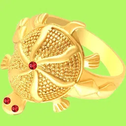 Dynamic Retail Global Unisex Gold Ring image 3