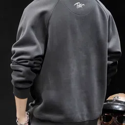 StyleCast x Revolte Men Solid Sweatshirt image 5