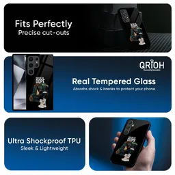 QRIOH Typography Printed Samsung Galaxy A36 5G Silicone Back Case image 5