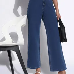 SHOWOFF Women Comfort Straight Fit Stretchable Jeans-image-24