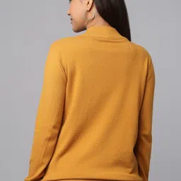 Tamiska By Narendra Kumar Women Self Design Long Sleeves Cardigan image 2