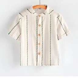 KIDGARB Multi Polycotton Cutaway Collar Printed Shirts image 5