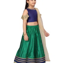 BAESD Girls Ready to Wear Lehenga & Blouse With Dupatta image 5